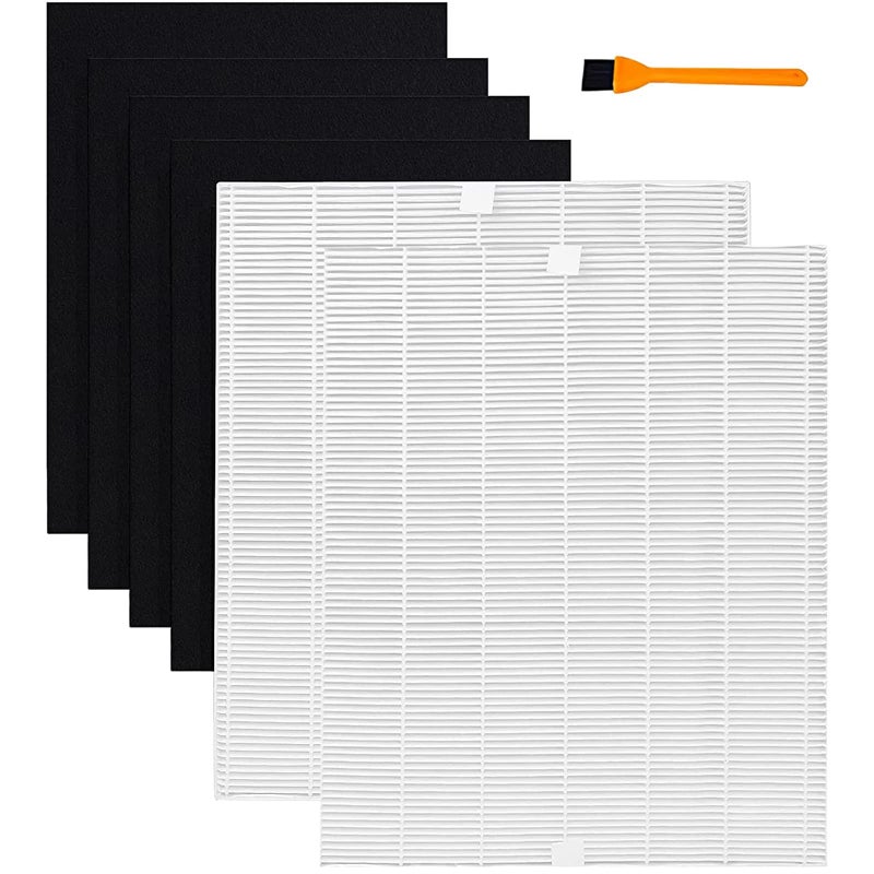 Hongfa AP-1512HH Mighty Air Purifier Filters for Coway AP-1512HH AP-1512HH-FP, 2 Packs True HEPA 3304899 Filters with 4 Carbon Filters for Coway Airmega AP-1512hh Air Purifier - Image 1